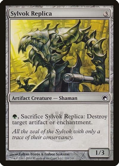 Sylvok Replica Scars of Mirrodin Magic card