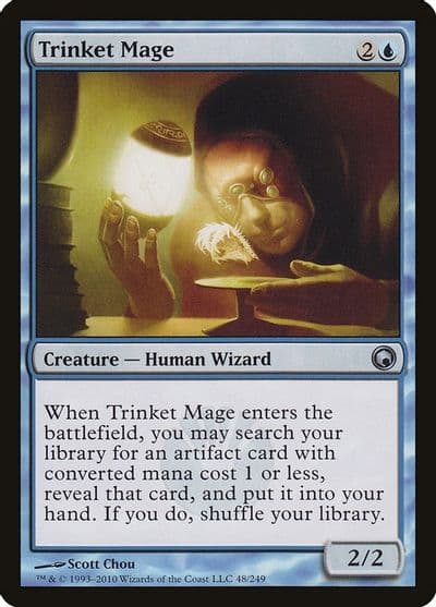 Trinket Mage Scars of Mirrodin Magic card