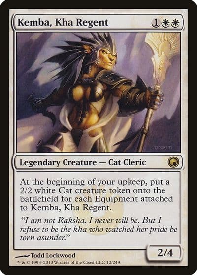 Kemba Kha Regent Scars of Mirrodin Magic card