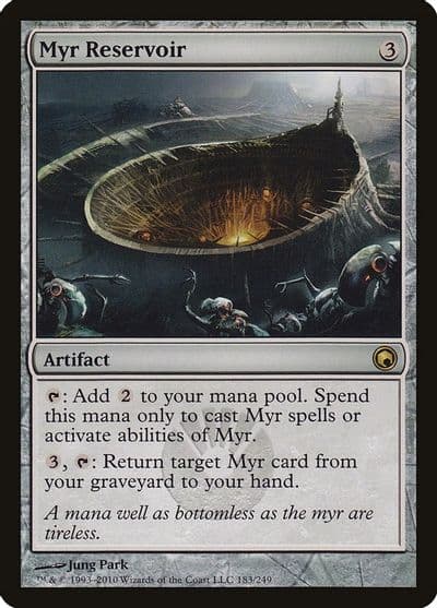 Myr Reservoir Scars of Mirrodin Magic card
