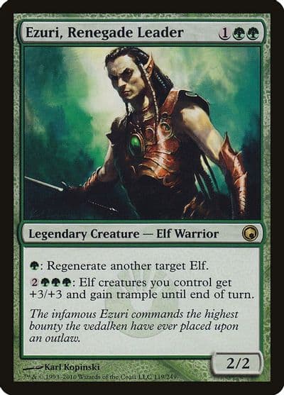 Ezuri Renegade Leader Scars of Mirrodin Magic card