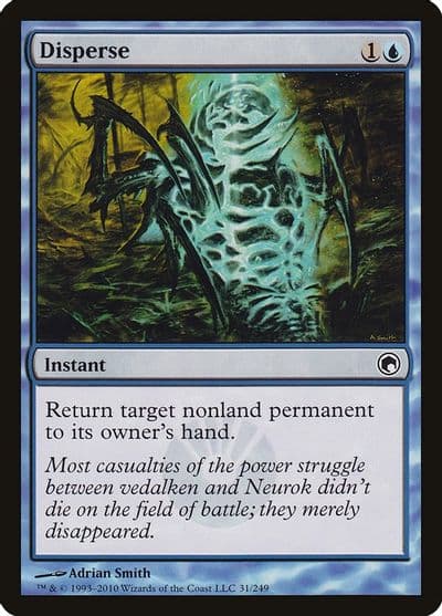 Disperse Scars of Mirrodin Magic card