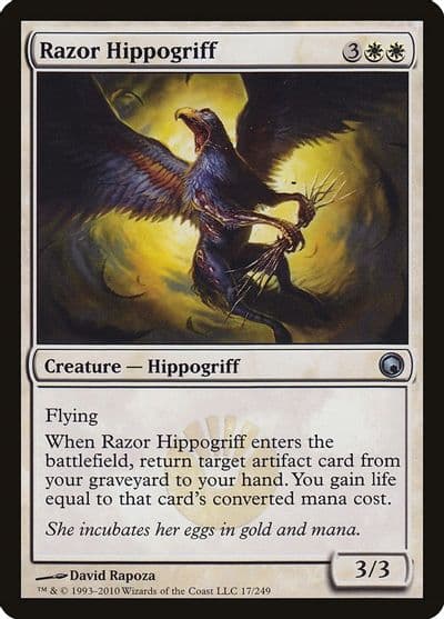 Razor Hippogriff Scars of Mirrodin Magic card