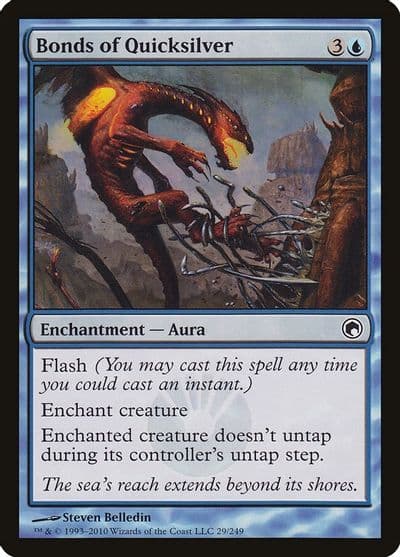 Bonds of Quicksilver Scars of Mirrodin Magic card