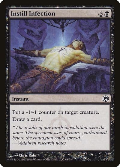 Instill Infection Scars of Mirrodin Magic card
