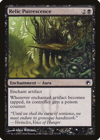 Relic Putrescence Scars of Mirrodin Magic card