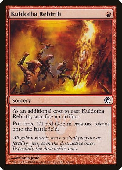 Kuldotha Rebirth Scars of Mirrodin Magic card