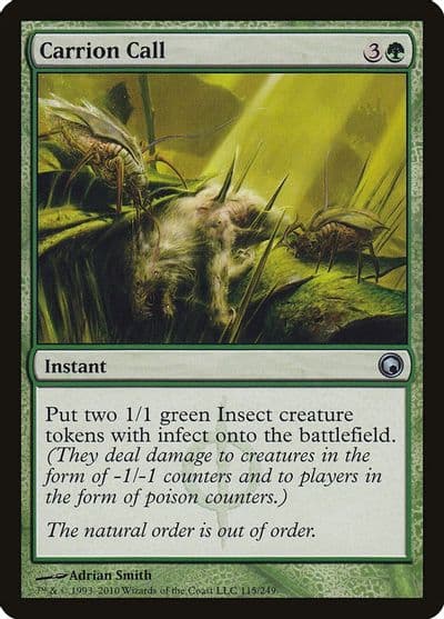 Carrion Call Scars of Mirrodin Magic card