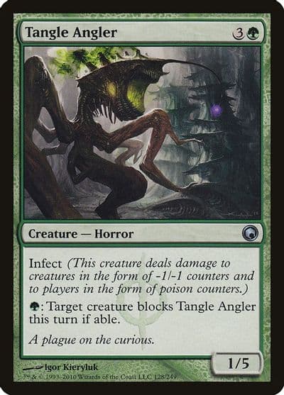 Tangle Angler Scars of Mirrodin Magic card