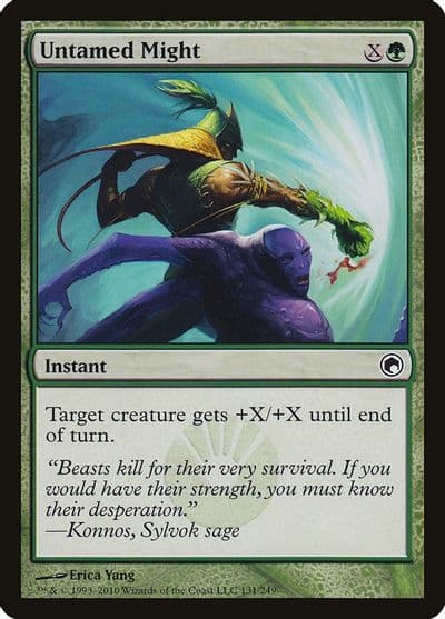 Untamed Might Scars of Mirrodin Magic card