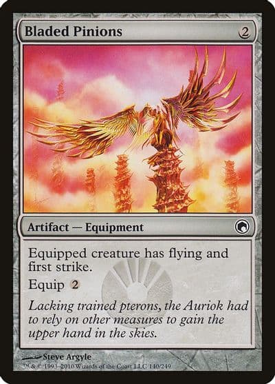Bladed Pinions Scars of Mirrodin Magic card