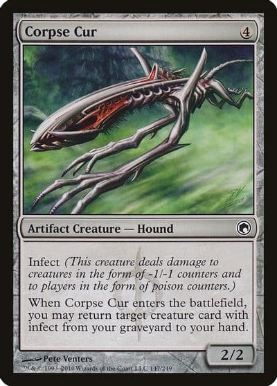 Corpse Cur Scars of Mirrodin Magic card