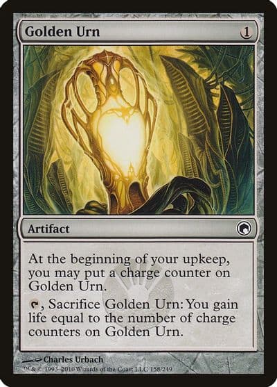 Golden Urn Scars of Mirrodin Magic card