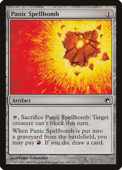 Panic Spellbomb Scars of Mirrodin Magic card