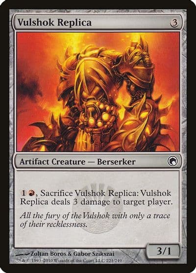 Vulshok Replica Scars of Mirrodin Magic card