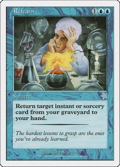 Relearn Starter 1999 Magic card