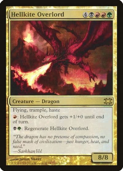 Hellkite Overlord From the Vault: Dragons Magic card