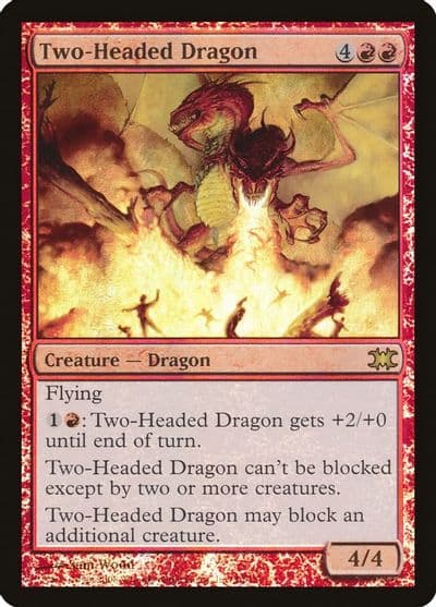 Two Headed Dragon From the Vault: Dragons Magic card