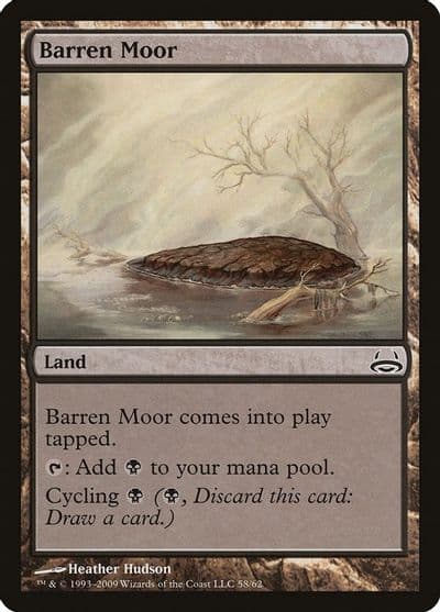 Barren Moor Duel Decks: Divine vs. Demonic Magic card