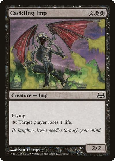 Cackling Imp Duel Decks: Divine vs. Demonic Magic card