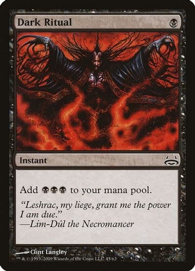 Dark Ritual Duel Decks: Divine vs. Demonic Magic card
