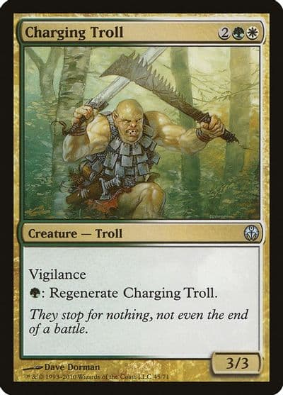 Charging Troll Duel Decks: Phyrexia vs. the Coalition Magic card