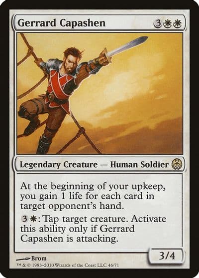 Gerrard Capashen Duel Decks: Phyrexia vs. the Coalition Magic card