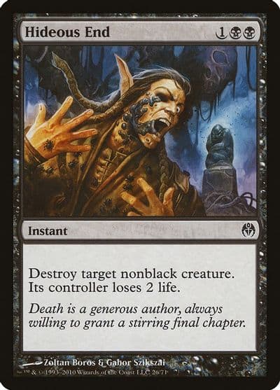 Hideous End Duel Decks: Phyrexia vs. the Coalition Magic card