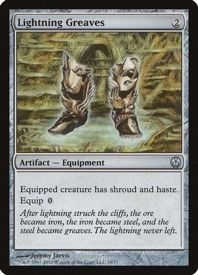 Lightning Greaves Duel Decks: Phyrexia vs. the Coalition Magic card