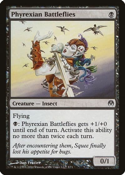 Phyrexian Battleflies Duel Decks: Phyrexia vs. the Coalition Magic card