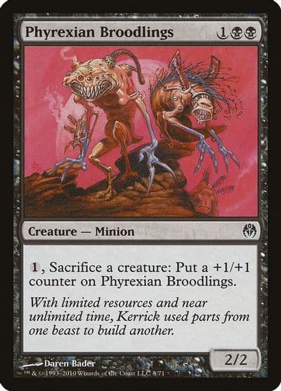 Phyrexian Broodlings Duel Decks: Phyrexia vs. the Coalition Magic card