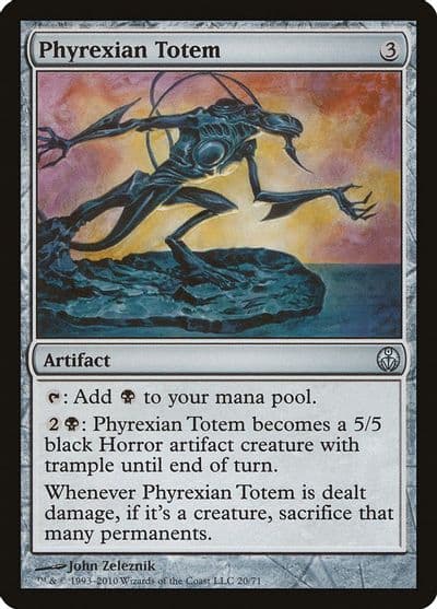 Phyrexian Totem Duel Decks: Phyrexia vs. the Coalition Magic card