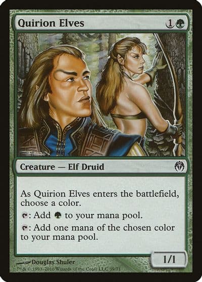 Quirion Elves Duel Decks: Phyrexia vs. the Coalition Magic card