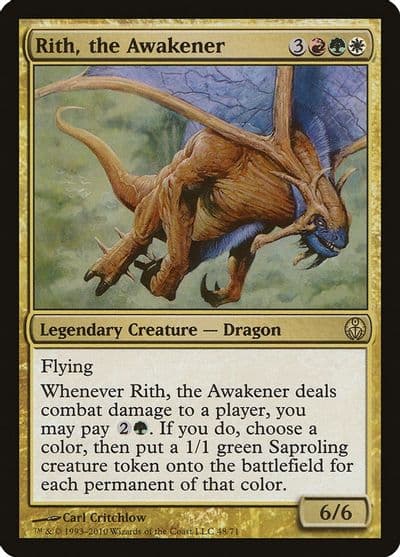 Rith the Awakener Duel Decks: Phyrexia vs. the Coalition Magic card
