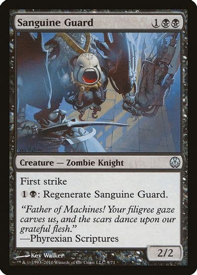 Sanguine Guard Duel Decks: Phyrexia vs. the Coalition Magic card