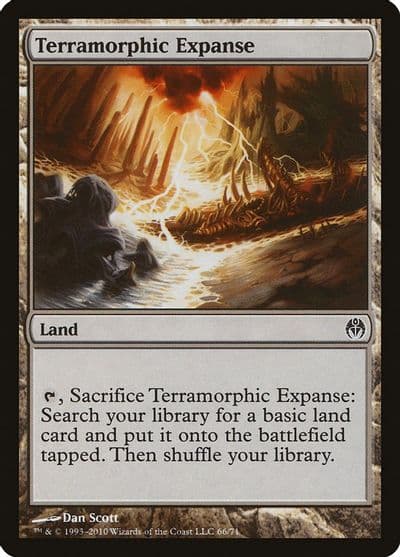 Terramorphic Expanse Duel Decks: Phyrexia vs. the Coalition Magic card