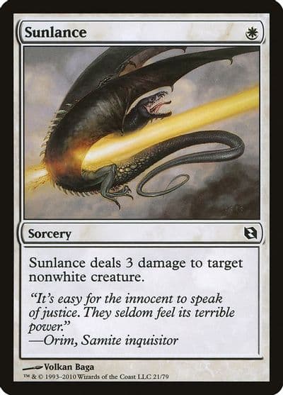 Sunlance Duel Decks: Elspeth vs. Tezzeret Magic card