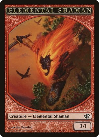 Elemental Shaman Token Duel Decks: Jace vs. Chandra Magic card