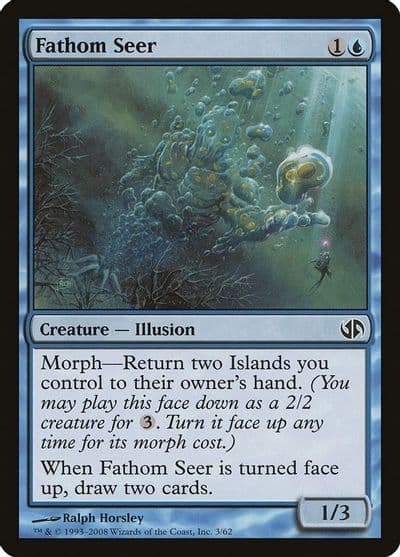 Fathom Seer Duel Decks: Jace vs. Chandra Magic card