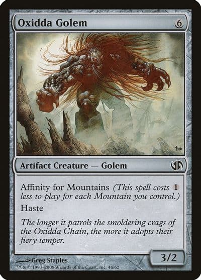 Oxidda Golem Duel Decks: Jace vs. Chandra Magic card