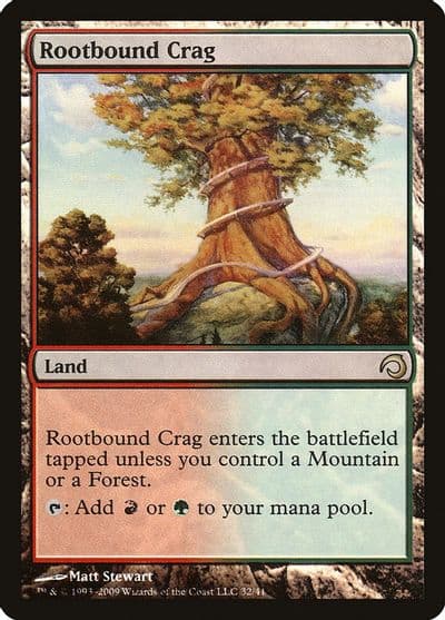 Rootbound Crag Premium Deck Series: Slivers Magic card