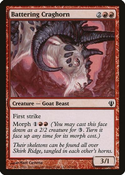 Battering Craghorn Archenemy Magic card