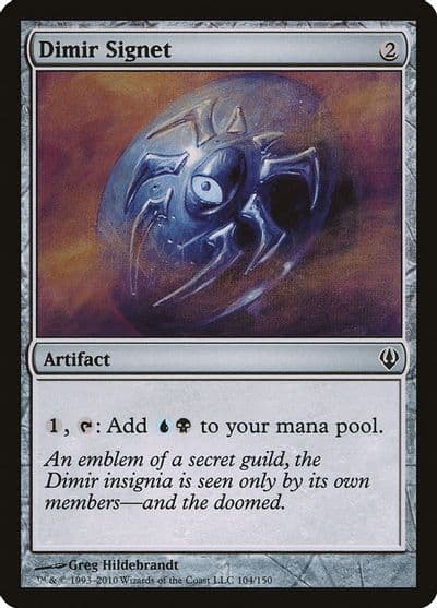 Dimir Signet Archenemy Magic card