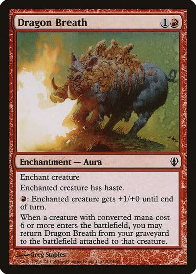 Dragon Breath Archenemy Magic card