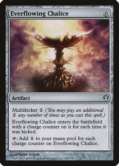 Everflowing Chalice Archenemy Magic card