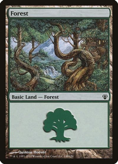 Forest 148 Archenemy Magic card