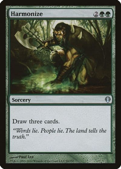 Harmonize Archenemy Magic card