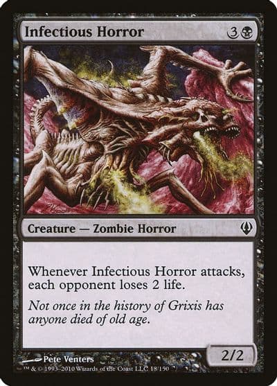 Infectious Horror Archenemy Magic card