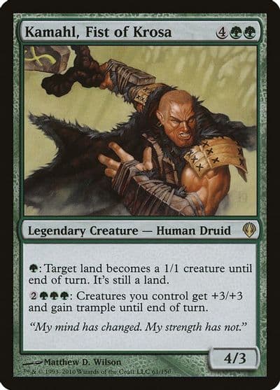 Kamahl Fist of Krosa Archenemy Magic card