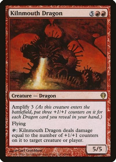 Kilnmouth Dragon Archenemy Magic card